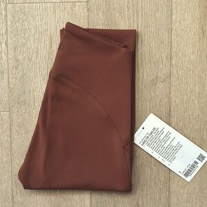 instill pant 25" roasted brown size 2 lululemon nwt